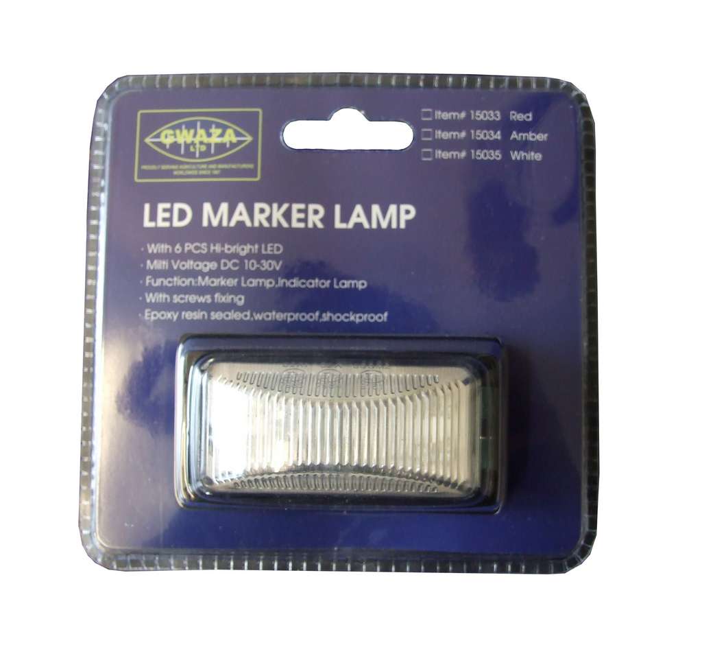 LED Marker Lamp - White