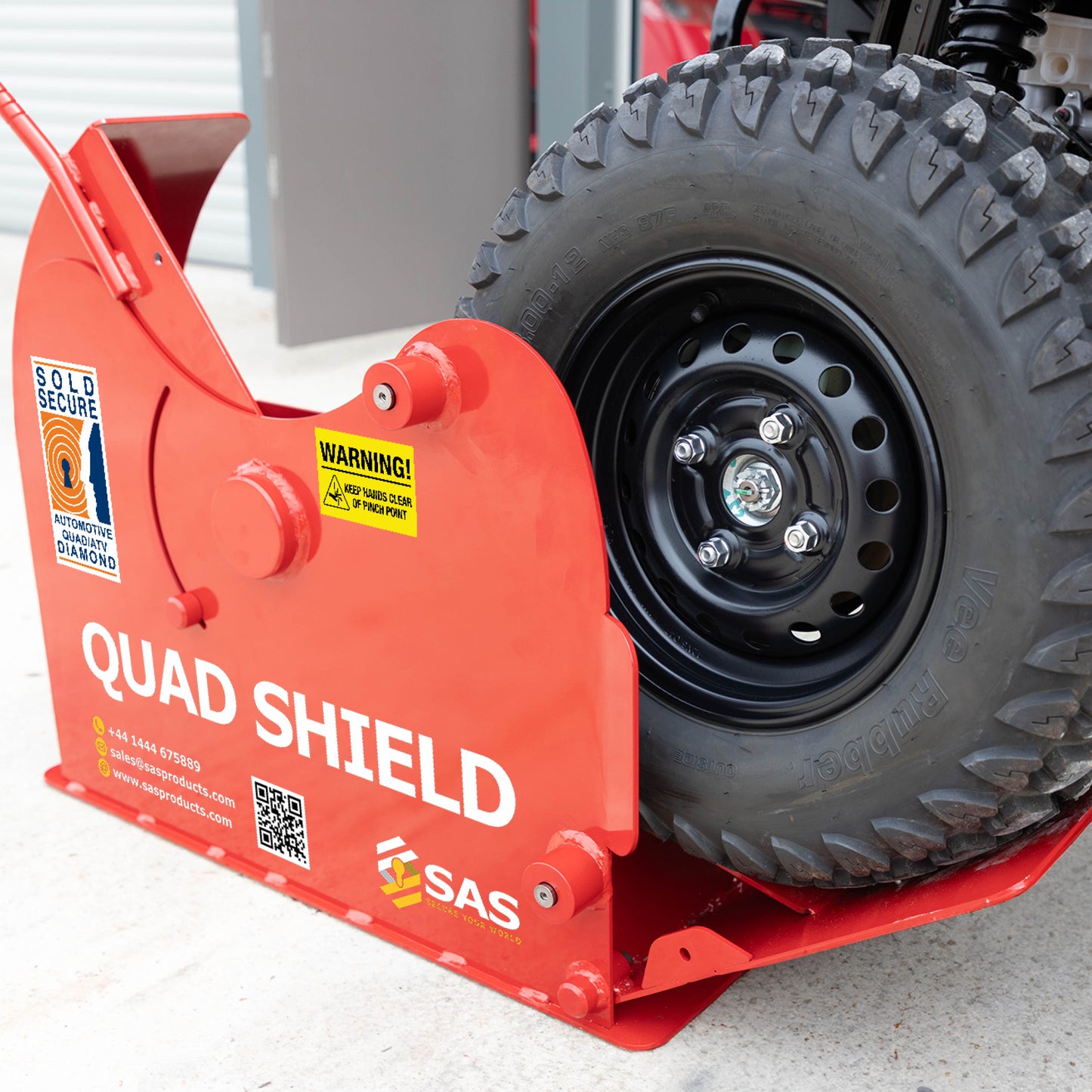 NEW Quad Shield Wheelclamp