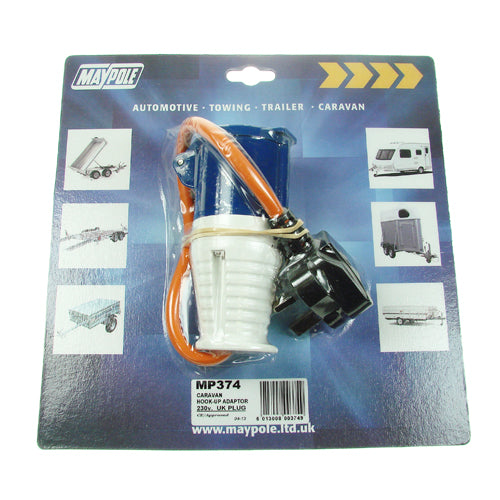 230V UK HOOK UP LEAD - CARAVAN