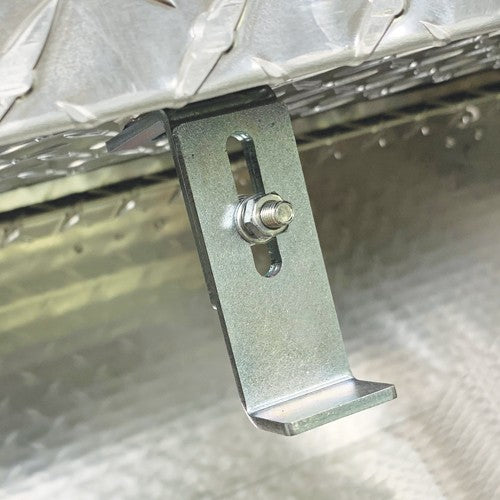Large Lockable Aluminium Trailer Toolbox 810x372x360mm (32"X14.5"X14")