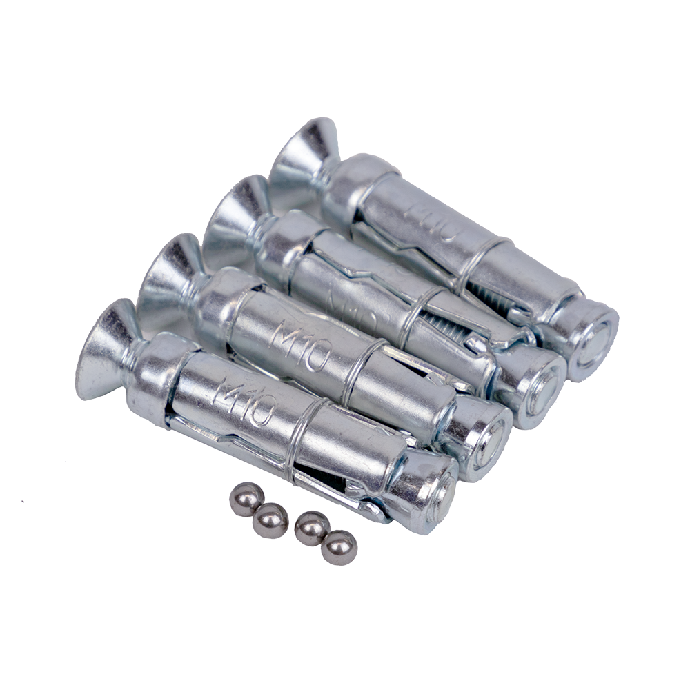 SAS Heavy-Duty Fixed Bolt Down Security Post