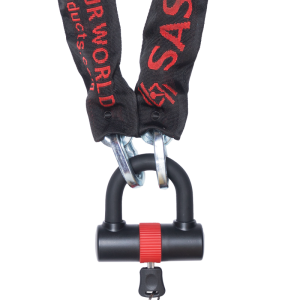SAS Heavy-Duty D Shackle Chain And Padlock (2000mm)