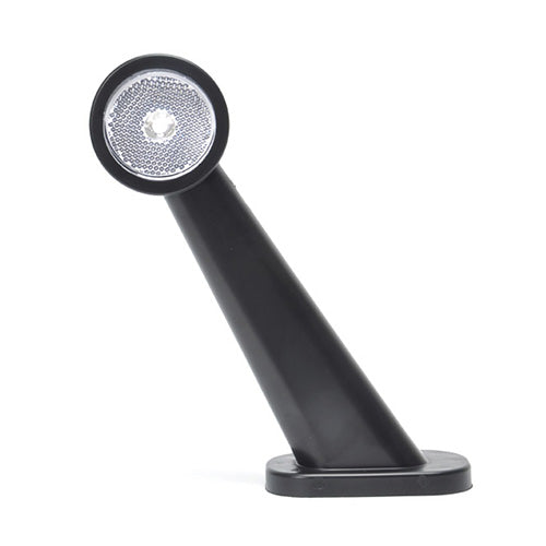 LED Left Hand 45 Degree White Front Marker Lamp