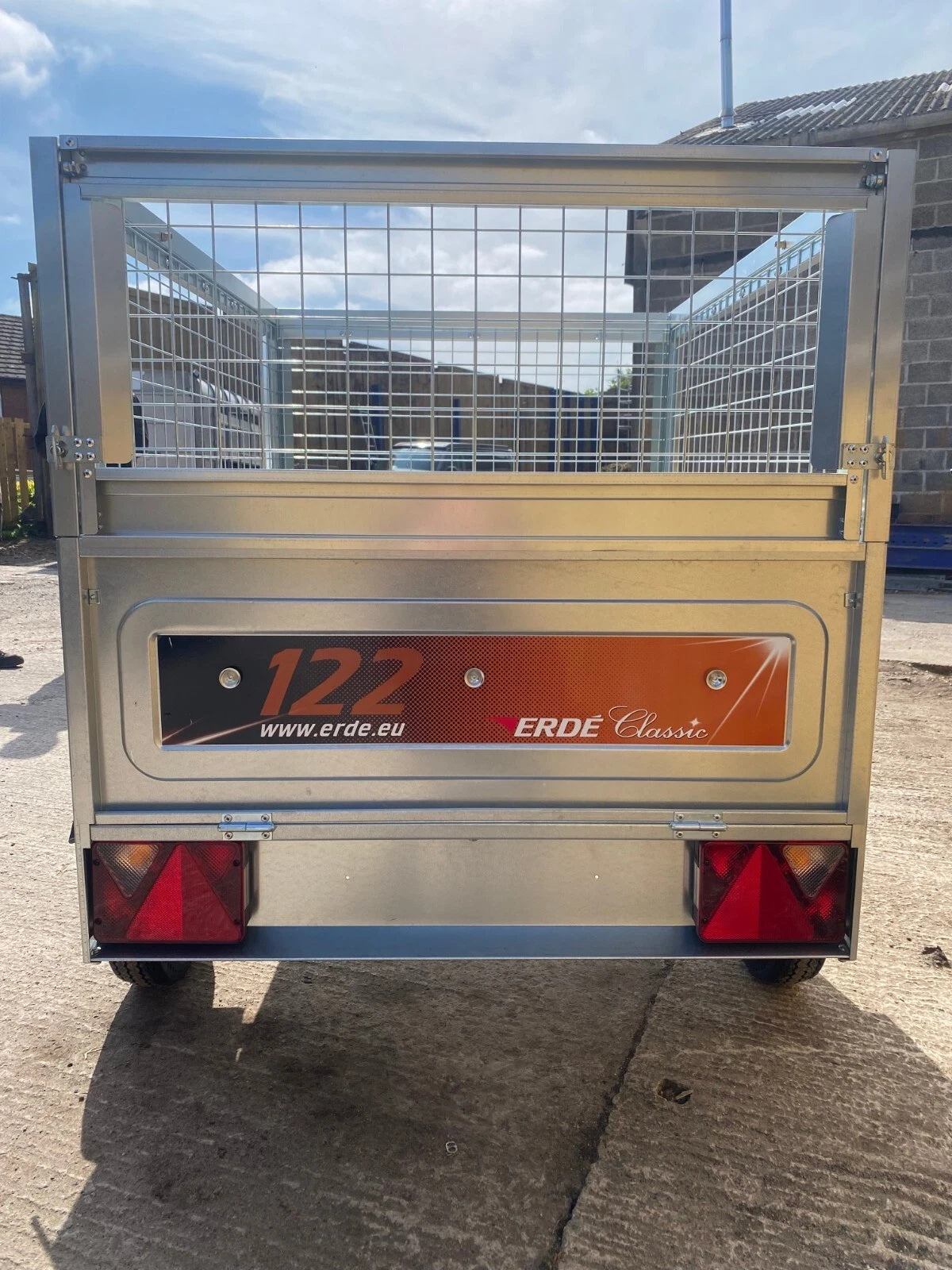 Erde 122 Camping Trailer With Mesh Sides