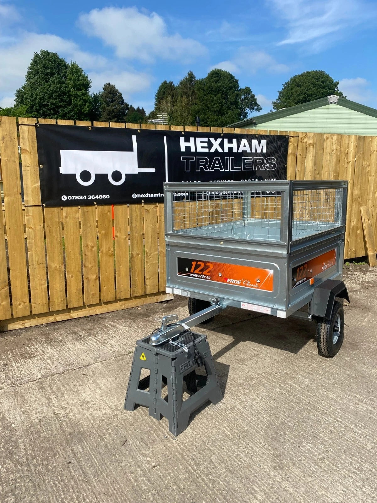 erden camping Erde 122 Camping Trailer With Mesh Sides – Hexham Trailers Ltd