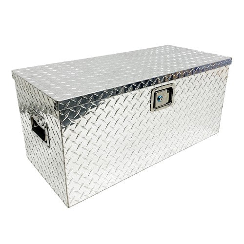 Large Lockable Aluminium Trailer Toolbox 810x372x360mm (32"X14.5"X14")