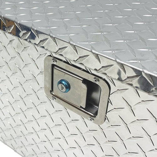 Large Lockable Aluminium Trailer Toolbox 810x372x360mm (32"X14.5"X14")
