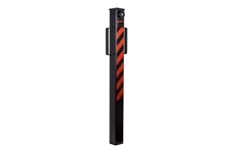 Concrete in Removable Security Post
