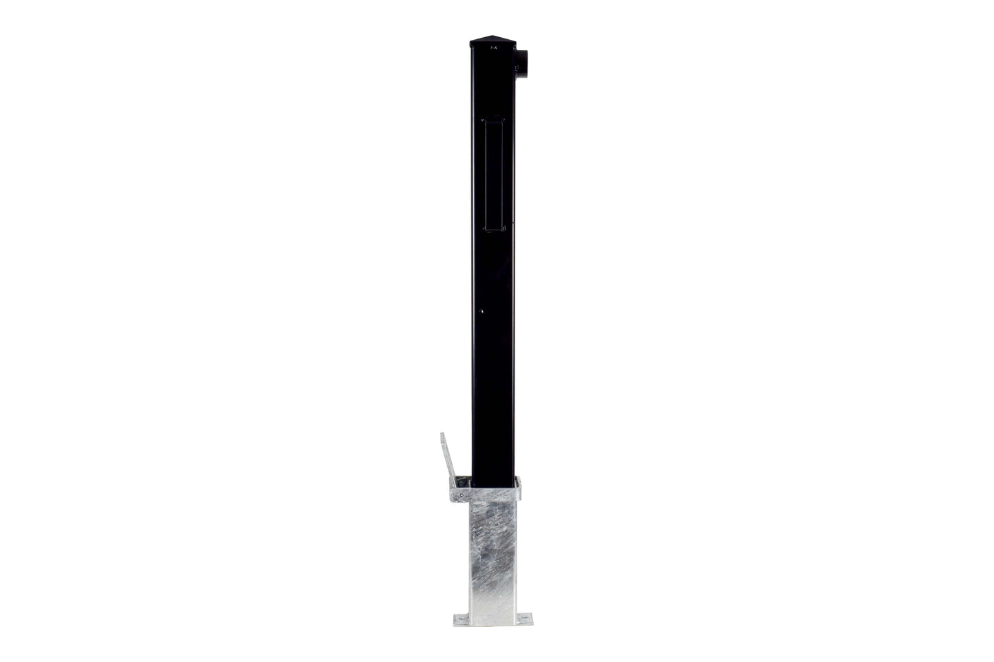 Concrete in Removable Security Post