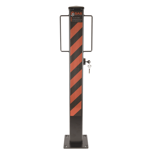 SAS Heavy Duty Security Post Folding Bolt Down