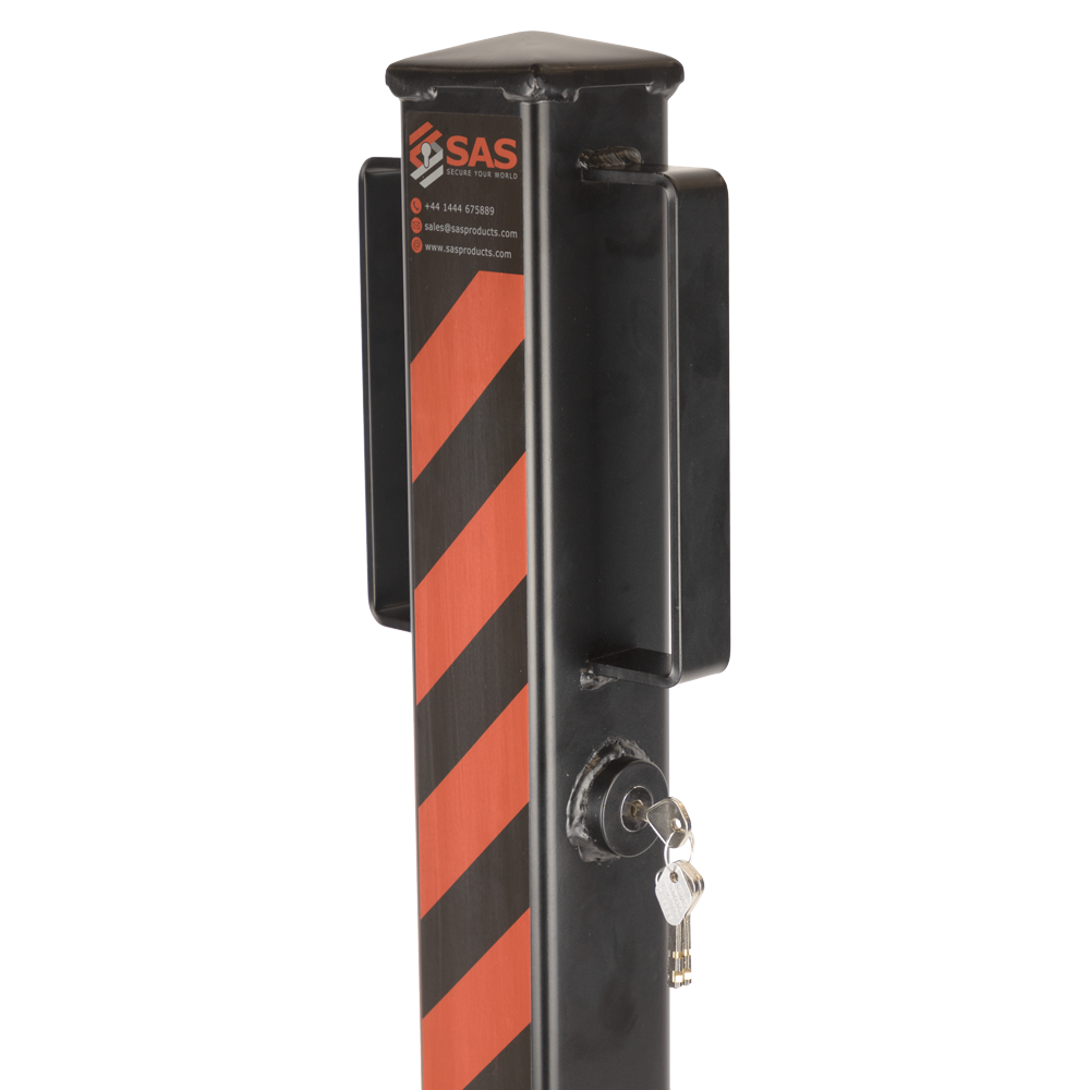 SAS Heavy Duty Security Post Folding Bolt Down