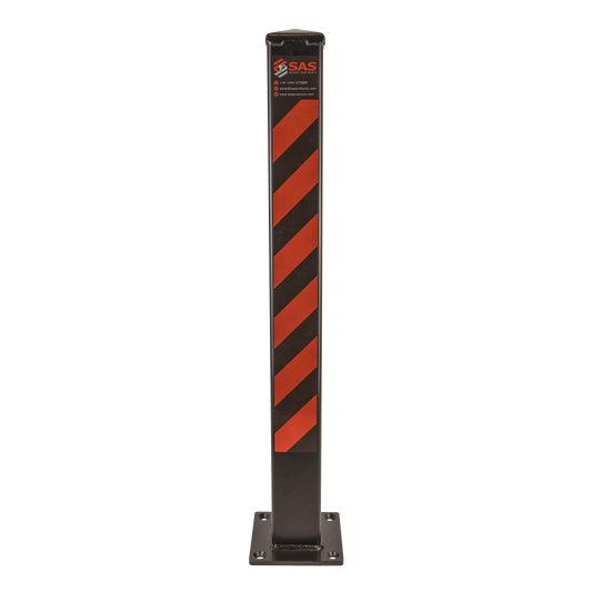 SAS Heavy-Duty Fixed Bolt Down Security Post
