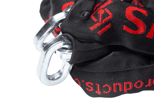 SAS Heavy-Duty 10,, Square Shackle Chain with Sleeve 1.5m