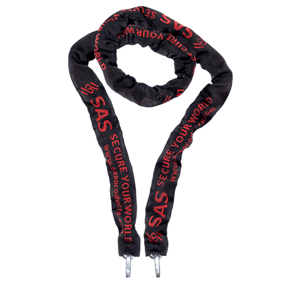 SAS Heavy-Duty 10,, Square Shackle Chain with Sleeve 1.5m