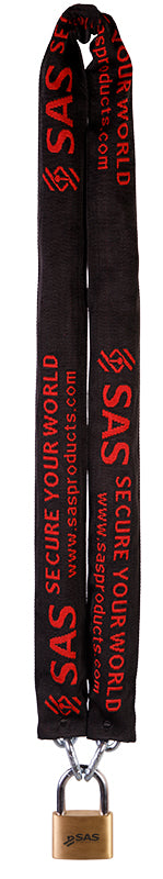 SAS Multi Purpose 1500x8mm Round Shackle Chain with UB60 Padlock