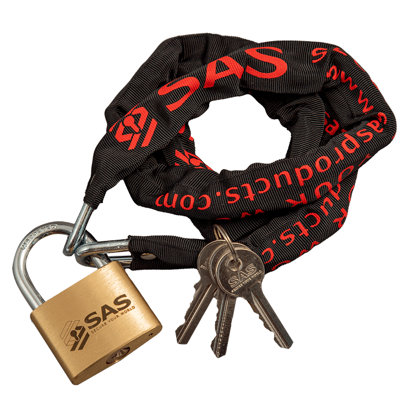 SAS Multi Purpose 6mm Chain with UB50 Padlock