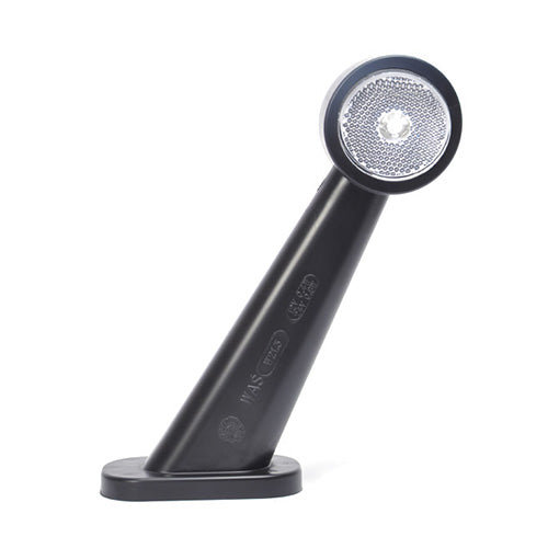 LED Right Hand 45 Degree White Front Marker Lamp