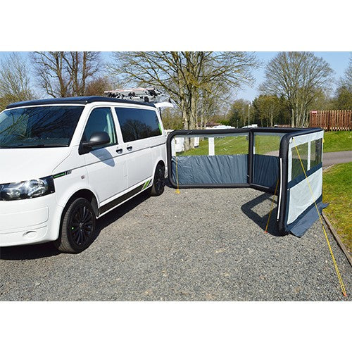 3 Panel Inflatable Windbreak Single Point Inflation