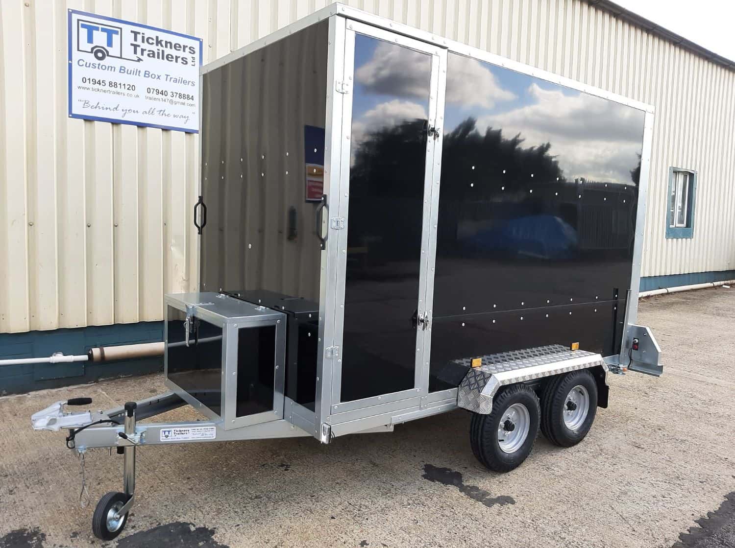 GT Twin Axle Box Trailer – Hexham Trailers Ltd