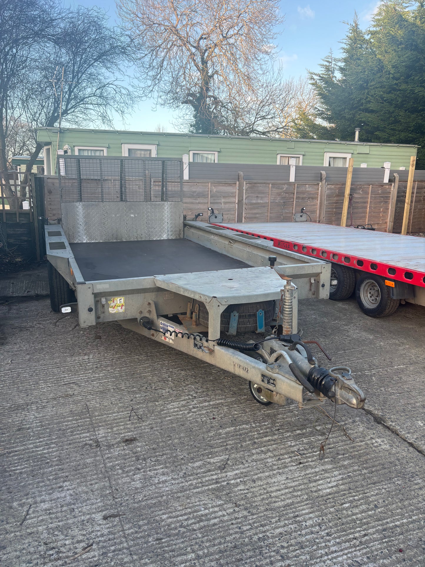 Ifor Williams GX126 Plant Trailer