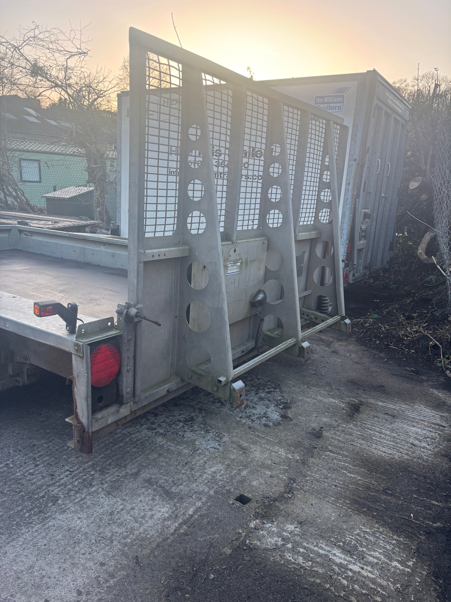 Ifor Williams GX126 Plant Trailer