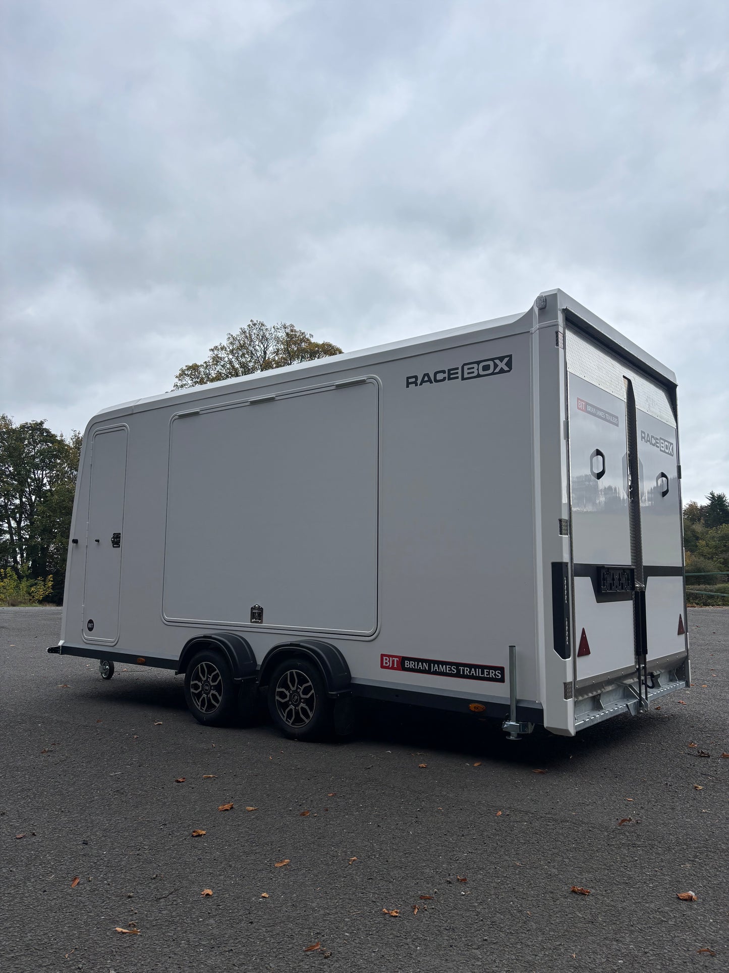 2025 Brian James RACEBOX Enclosed Car Transport Trailer 4.5m x 1.9m