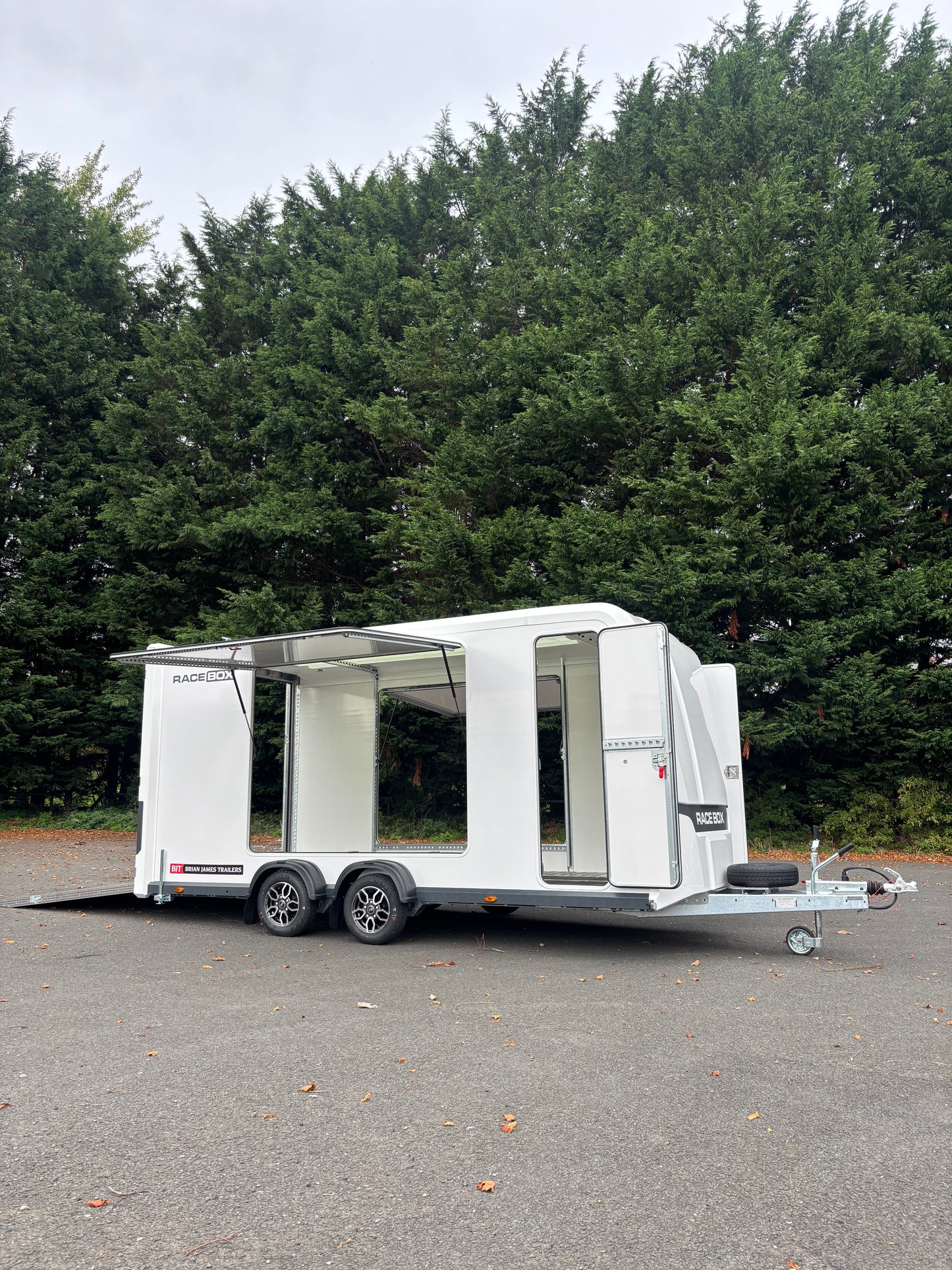 2025 Brian James RACEBOX Enclosed Car Transport Trailer 4.5m x 1.9m