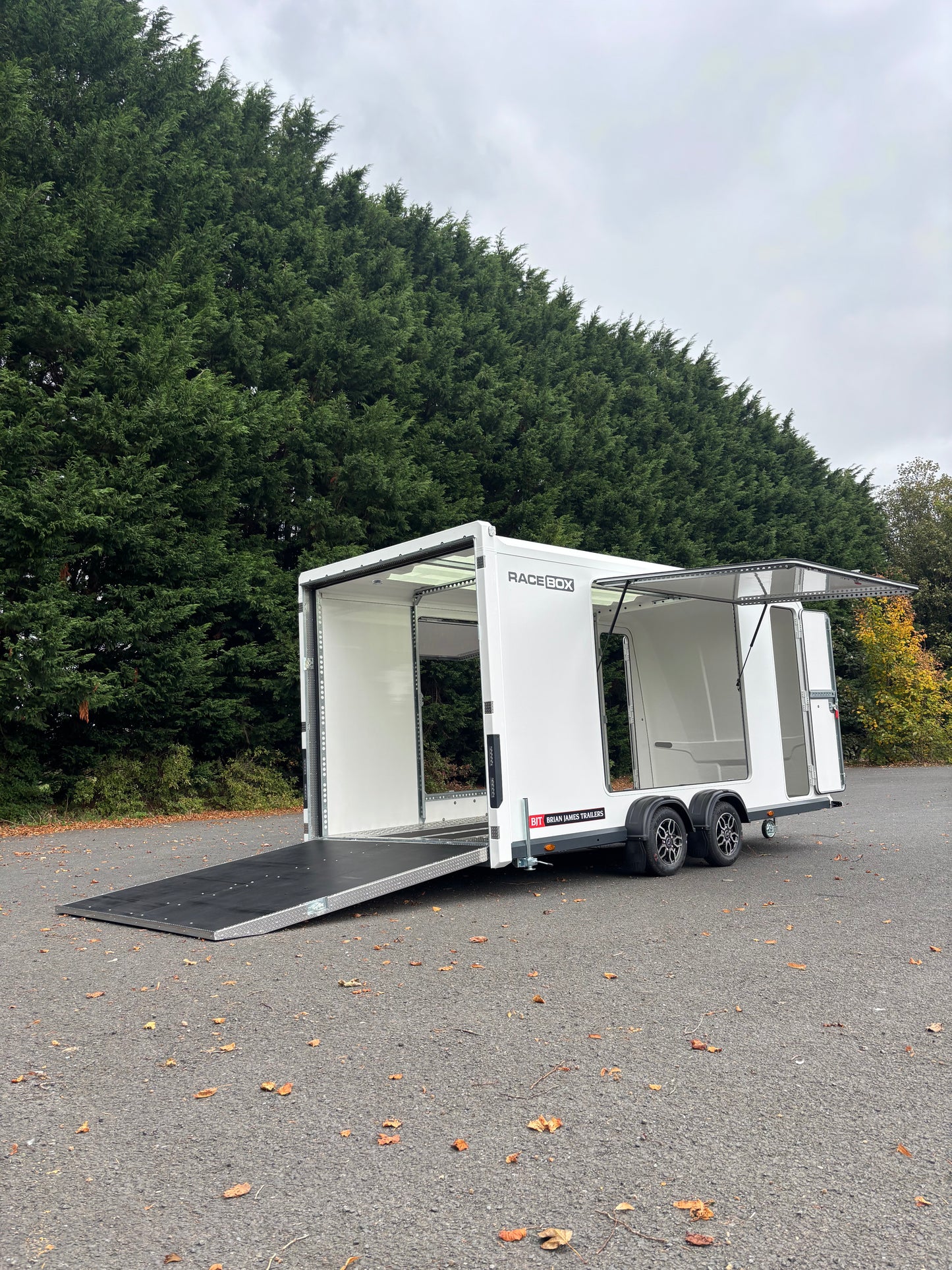 2025 Brian James RACEBOX Enclosed Car Transport Trailer 4.5m x 1.9m
