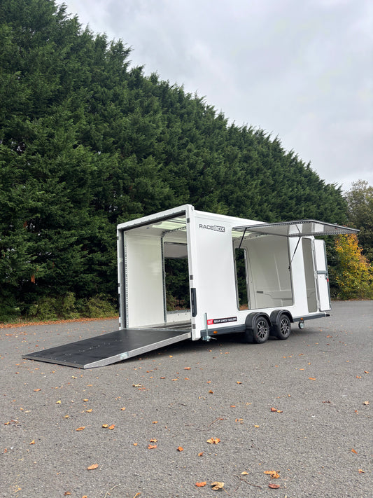 2025 Brian James RACEBOX Enclosed Car Transport Trailer 4.5m x 1.9m