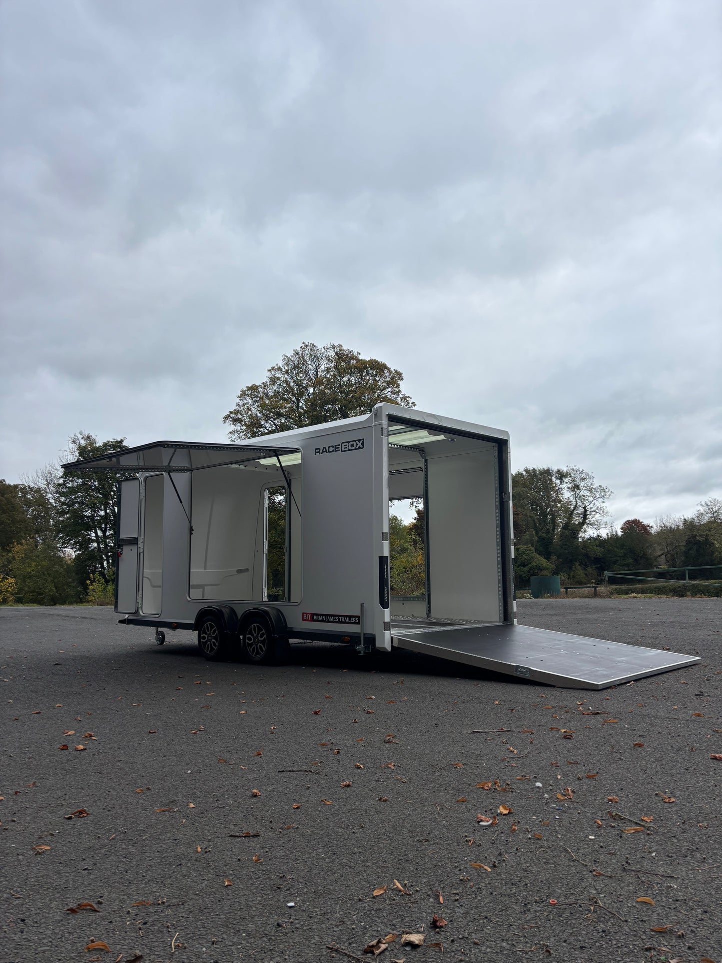 2025 Brian James RACEBOX Enclosed Car Transport Trailer 4.5m x 1.9m
