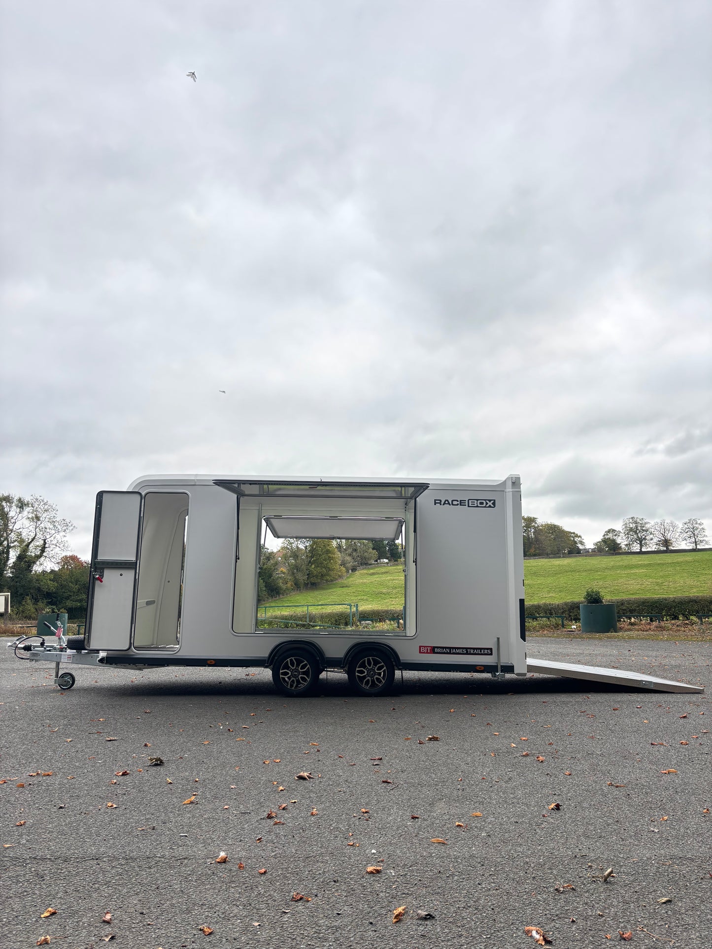 2025 Brian James RACEBOX Enclosed Car Transport Trailer 4.5m x 1.9m