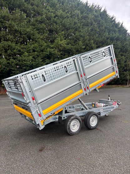 2026 Brian James Tipper 526-3116-35-2-12 - 3.1m x 1.6m - 3.5T - w/ side extensions