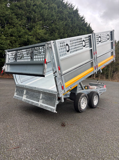 2026 Brian James Tipper 526-3116-35-2-12 - 3.1m x 1.6m - 3.5T - w/ side extensions