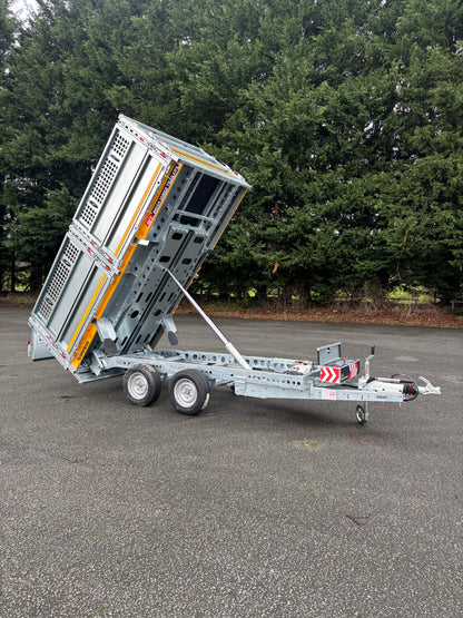 2026 Brian James Tipper 526-3116-35-2-12 - 3.1m x 1.6m - 3.5T - w/ side extensions