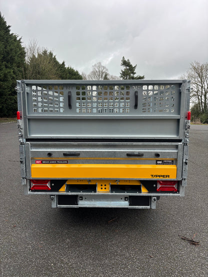 2026 Brian James Tipper 526-3116-35-2-12 - 3.1m x 1.6m - 3.5T - w/ side extensions