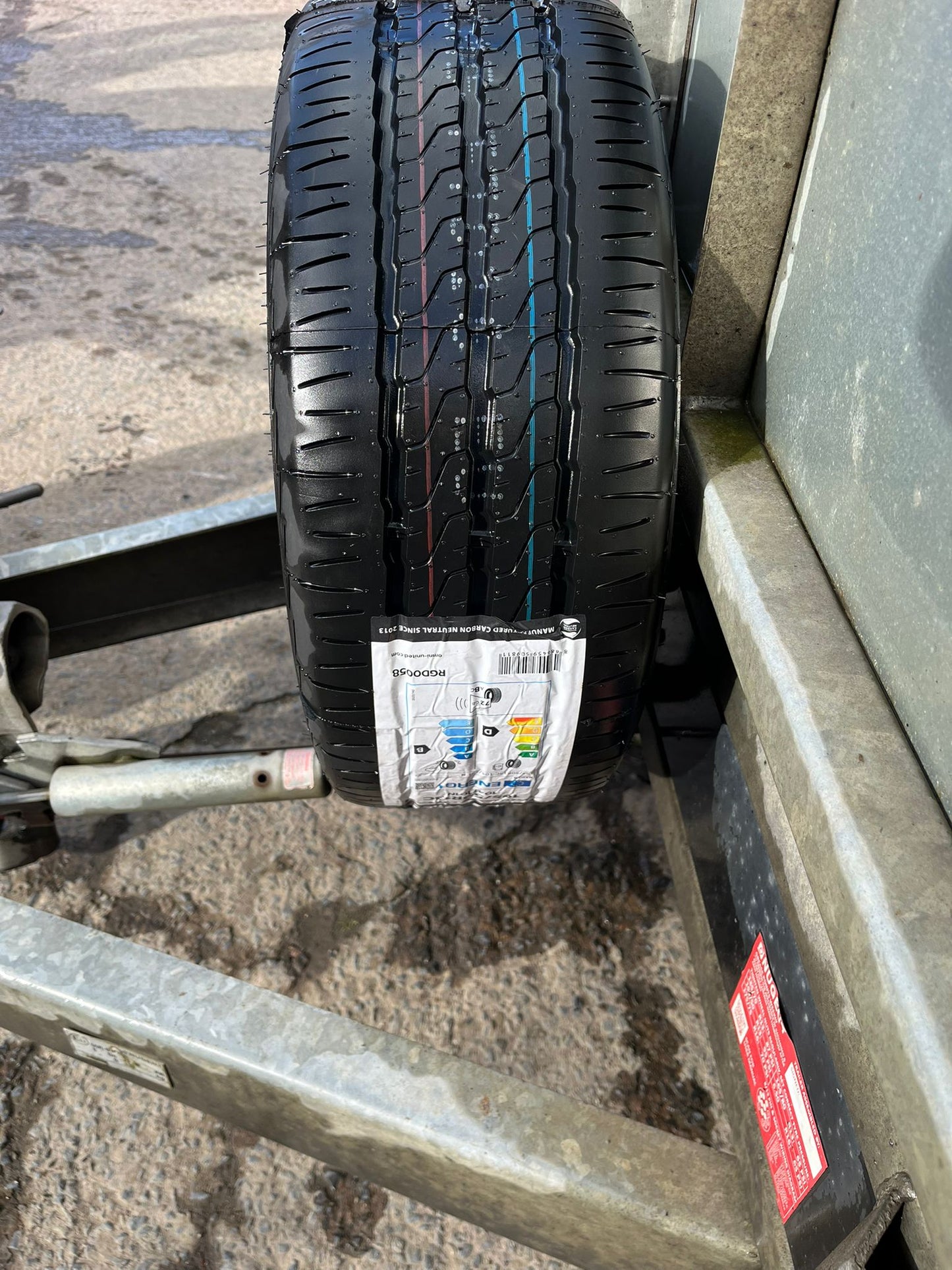 2021 Nugent 16ft x 8ft Flatbed Trailer