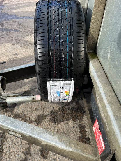 2021 Nugent 16ft x 8ft Flatbed Trailer