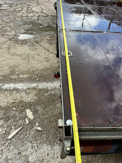 2021 Nugent 16ft x 8ft Flatbed Trailer