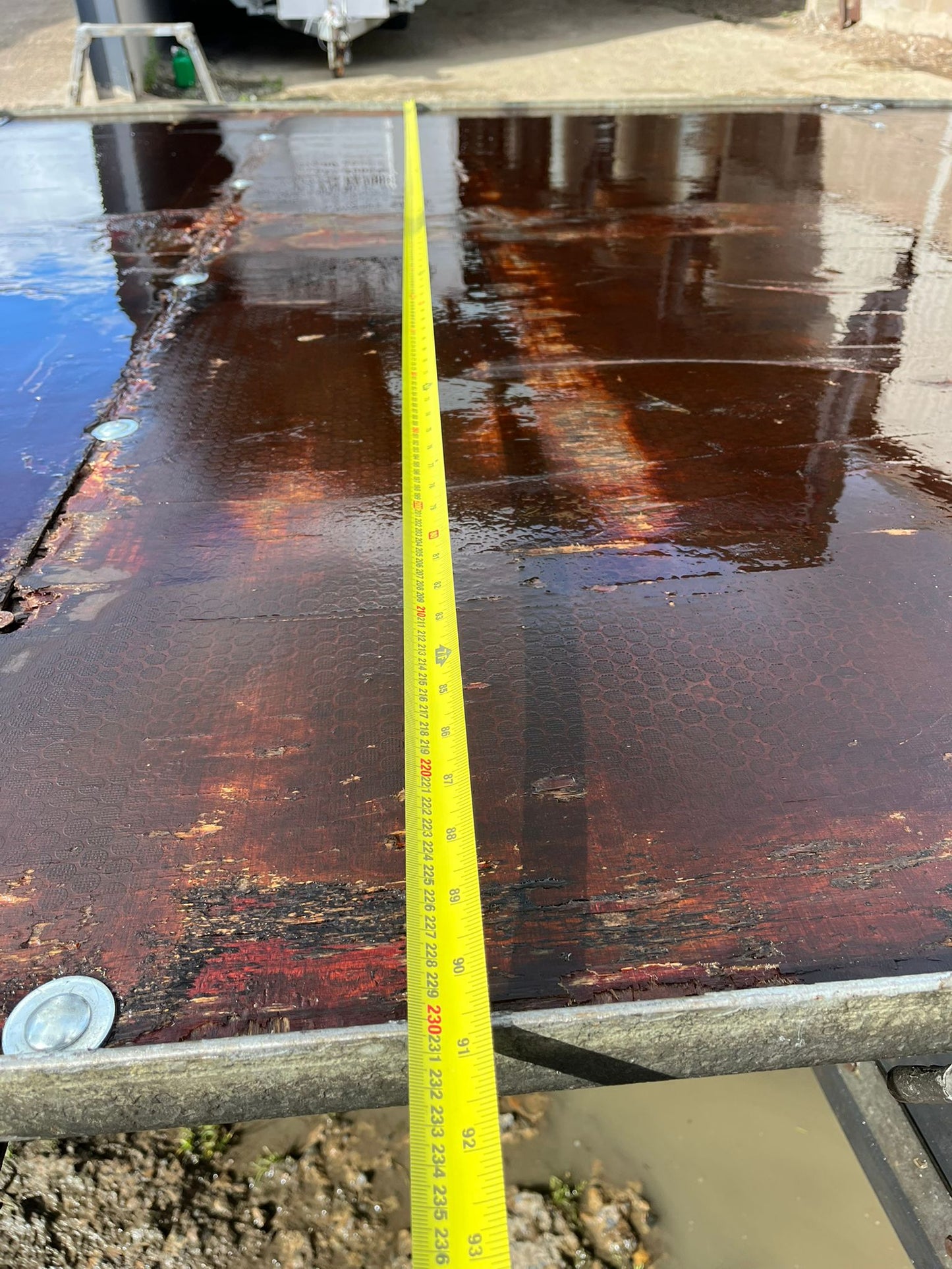 2021 Nugent 16ft x 8ft Flatbed Trailer