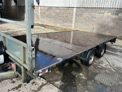 2021 Nugent 16ft x 8ft Flatbed Trailer