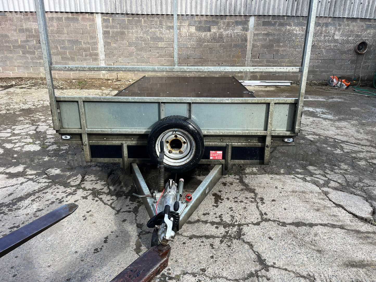 2021 Nugent 16ft x 8ft Flatbed Trailer