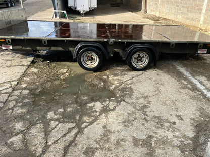 2021 Nugent 16ft x 8ft Flatbed Trailer
