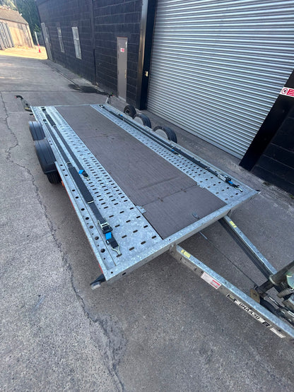 USED 2023 Brian James A4 Car Transport Trailer 125-2424