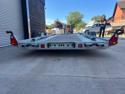 USED 2023 Brian James A4 Car Transport Trailer 125-2424